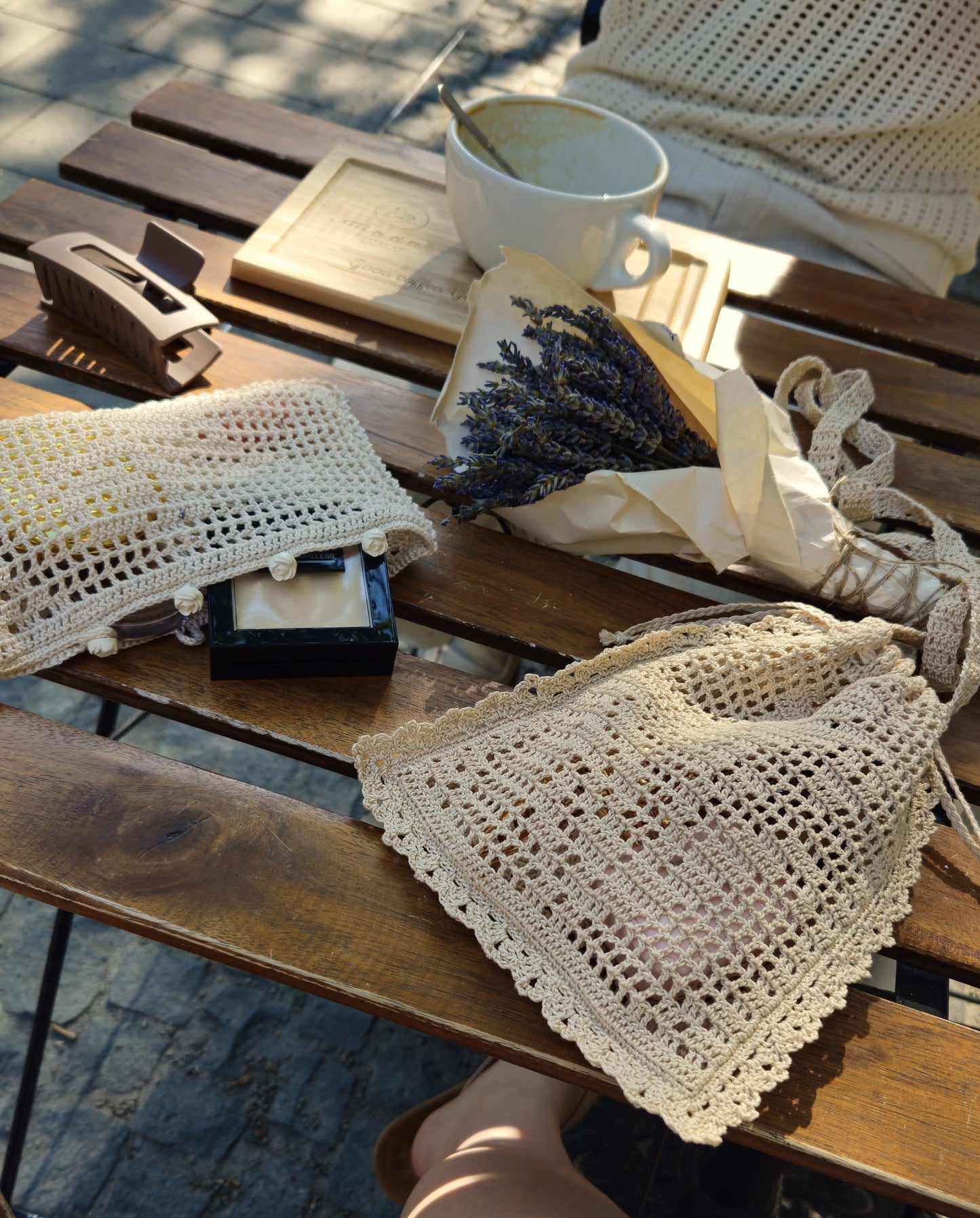 • ♡ Iris lace mini-bag ♡ •